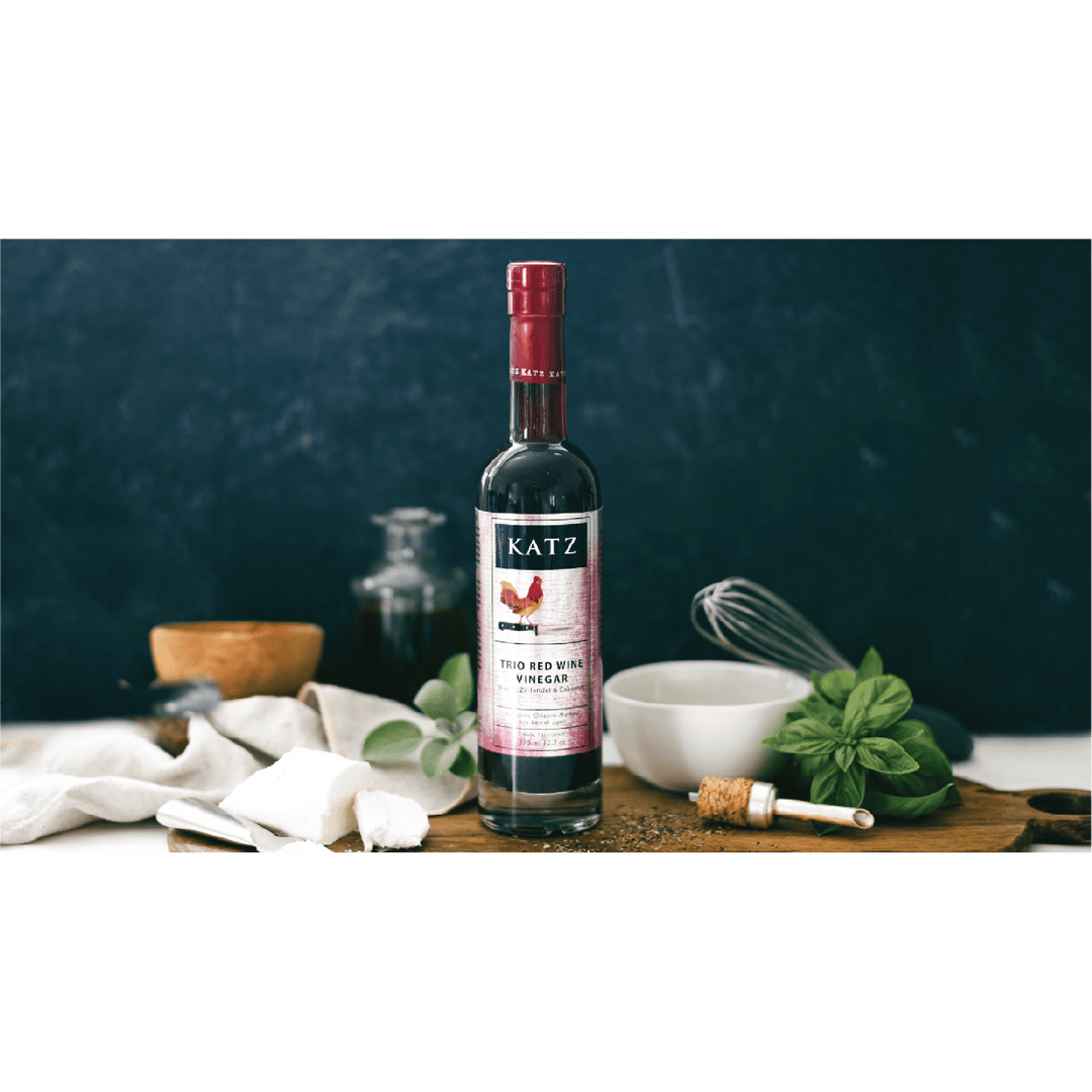 KATZ Farm - Trio Red Wine Vinegar - Vinegar - Frantoio Grove