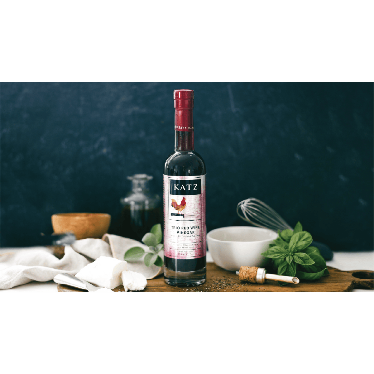 Premium Red Wine Vinegar, from Cabernet, Zinfandel, Merlot