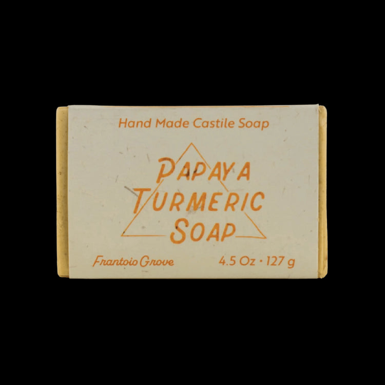 Papaya Turmeric Soap - Bar soap - Frantoio Grove