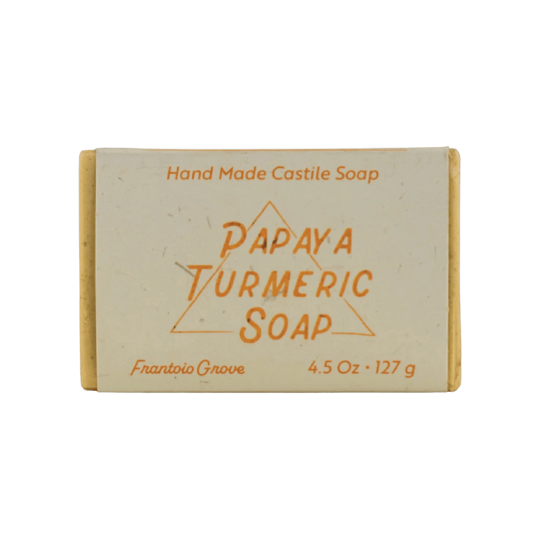 Papaya Turmeric Soap - Bar soap - Frantoio Grove