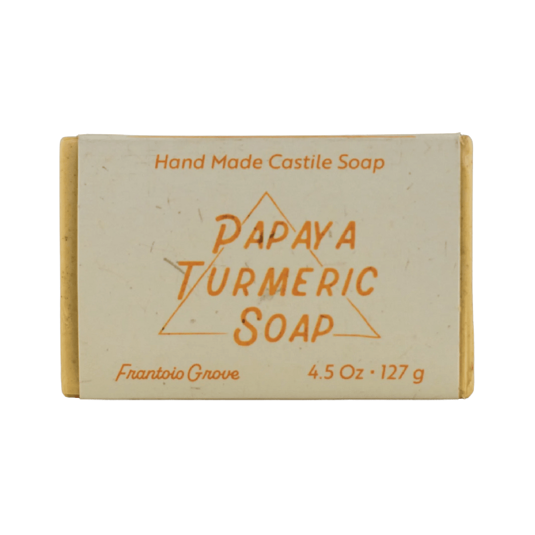 Papaya Turmeric Soap - Bar soap - Frantoio Grove