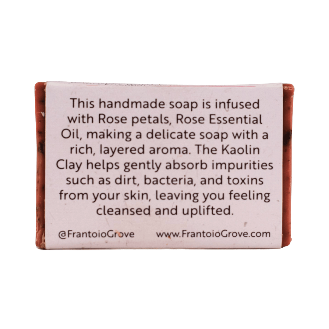 Rose Clay Soap - Bar soap - Frantoio Grove