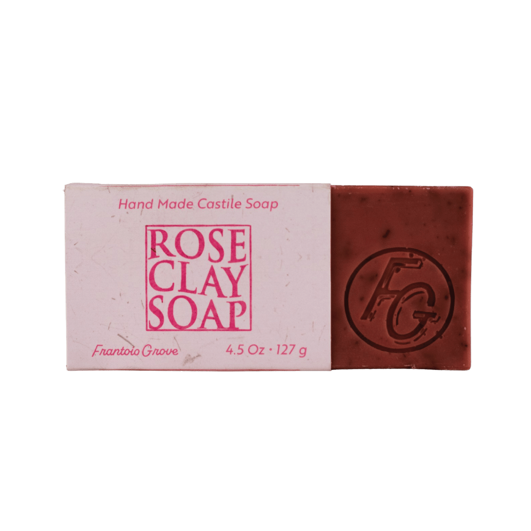 Rose Clay Soap - Bar soap - Frantoio Grove