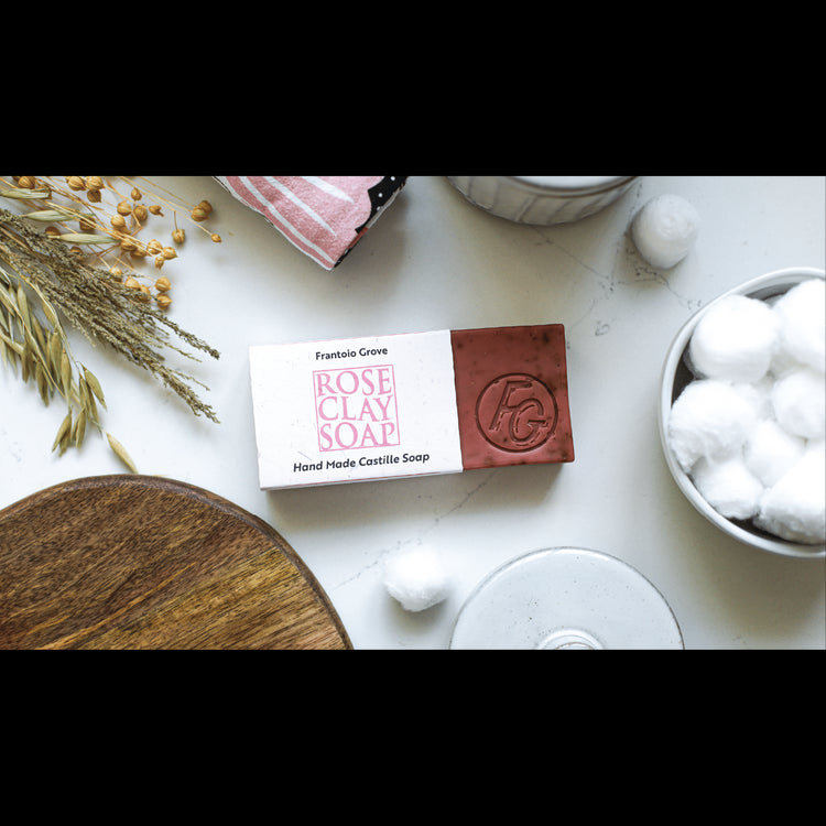 Rose Clay Soap - Bar soap - Frantoio Grove