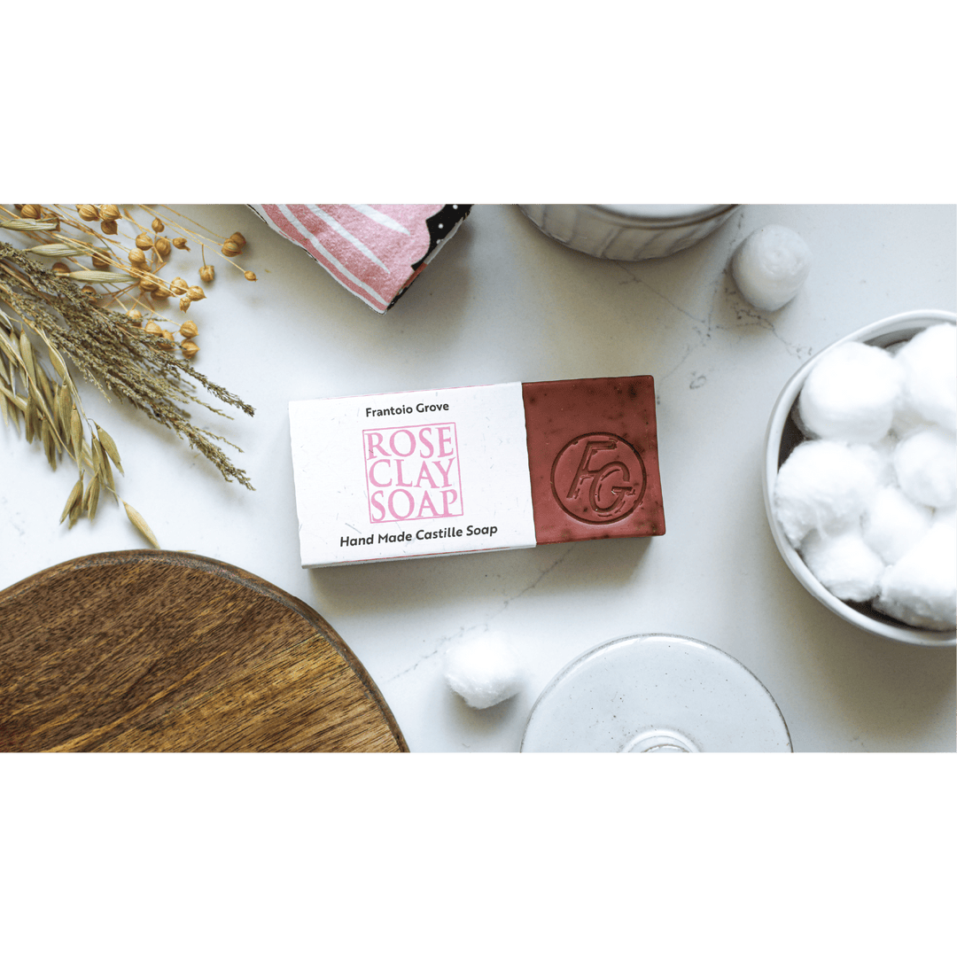 Rose Clay Soap - Bar soap - Frantoio Grove