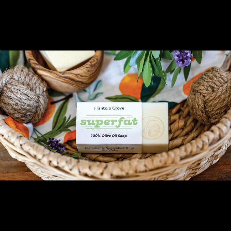 Superfat 100% Olive Oil Soap - Frantoio Grove