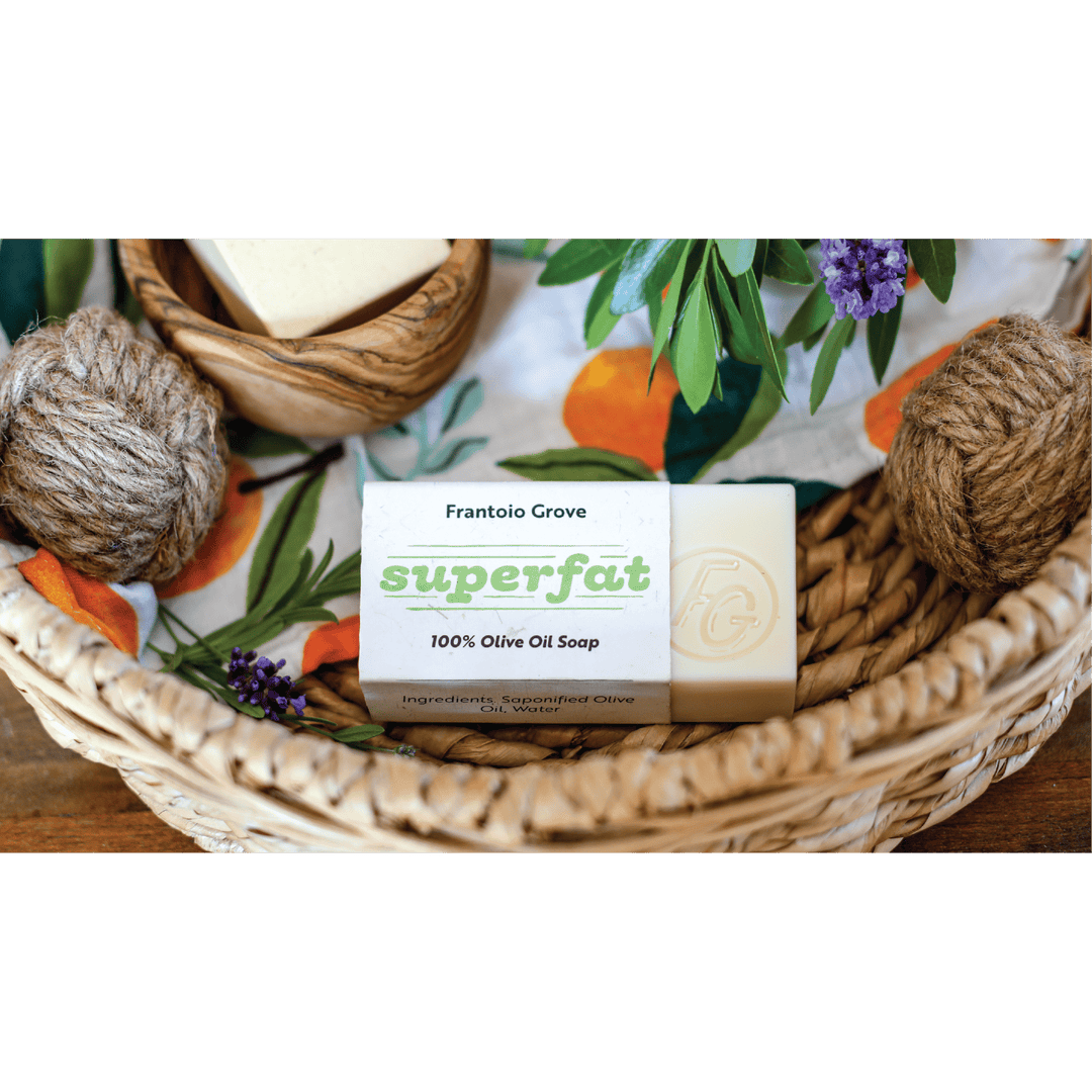 Superfat 100% Olive Oil Soap - Frantoio Grove