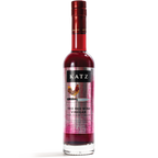 Bottle of KATZ Trio Red Wine Vinegar on a transparent background.