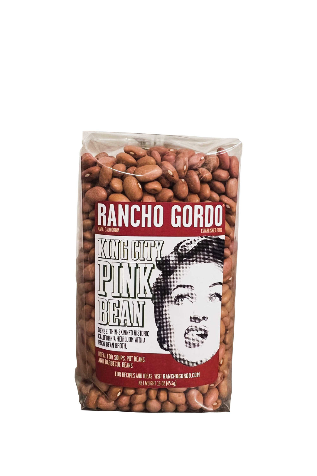 Rancho Gordo - King City Pink - Heirloom Bean