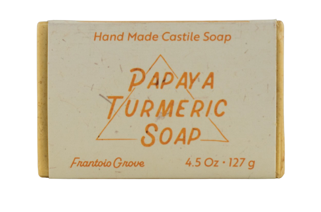 Frantoio Grove - Papaya Turmeric Soap