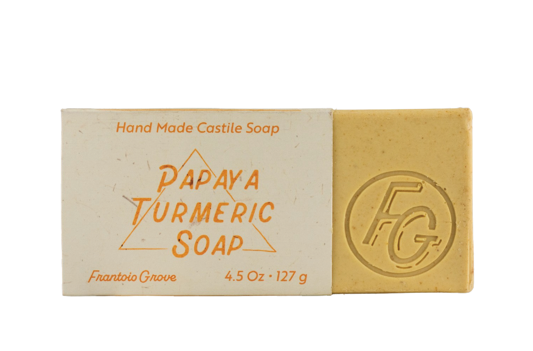 Frantoio Grove - Papaya Turmeric Soap