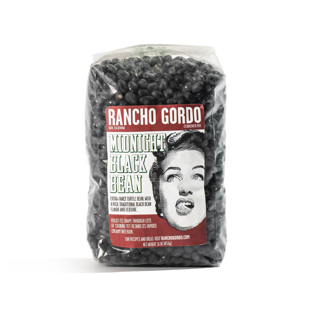 Rancho Gordo - Midnight Black Bean - Heirloom Bean