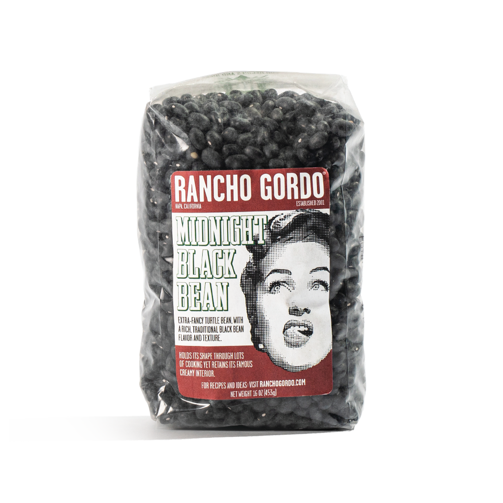 Rancho Gordo - Midnight Black Bean - Heirloom Bean