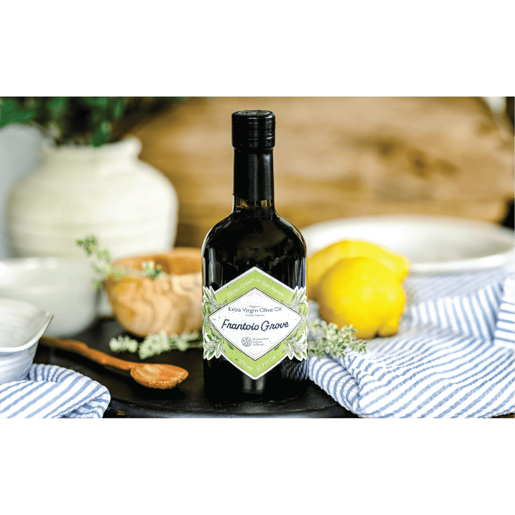Frantoio EVOO bottle — Frantoio Grove