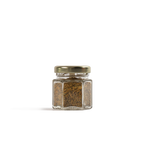 Frantoio Grove California fennel pollen jar, back
