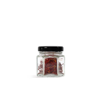 Frantoio Grove La Mancha saffron jar, back