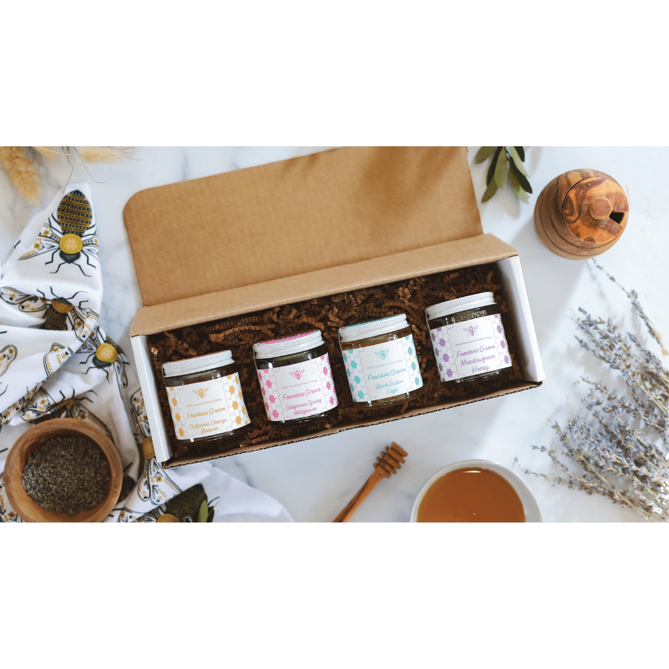 Honey Sampler Gift Set - Honey - Frantoio Grove
