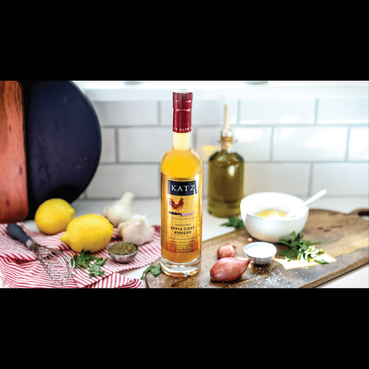KATZ Farm - Gravenstein Apple Cider - Vinegar - Frantoio Grove