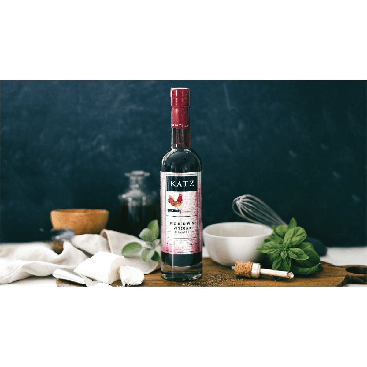 KATZ Farm - Trio Red Wine Vinegar - Vinegar - Frantoio Grove