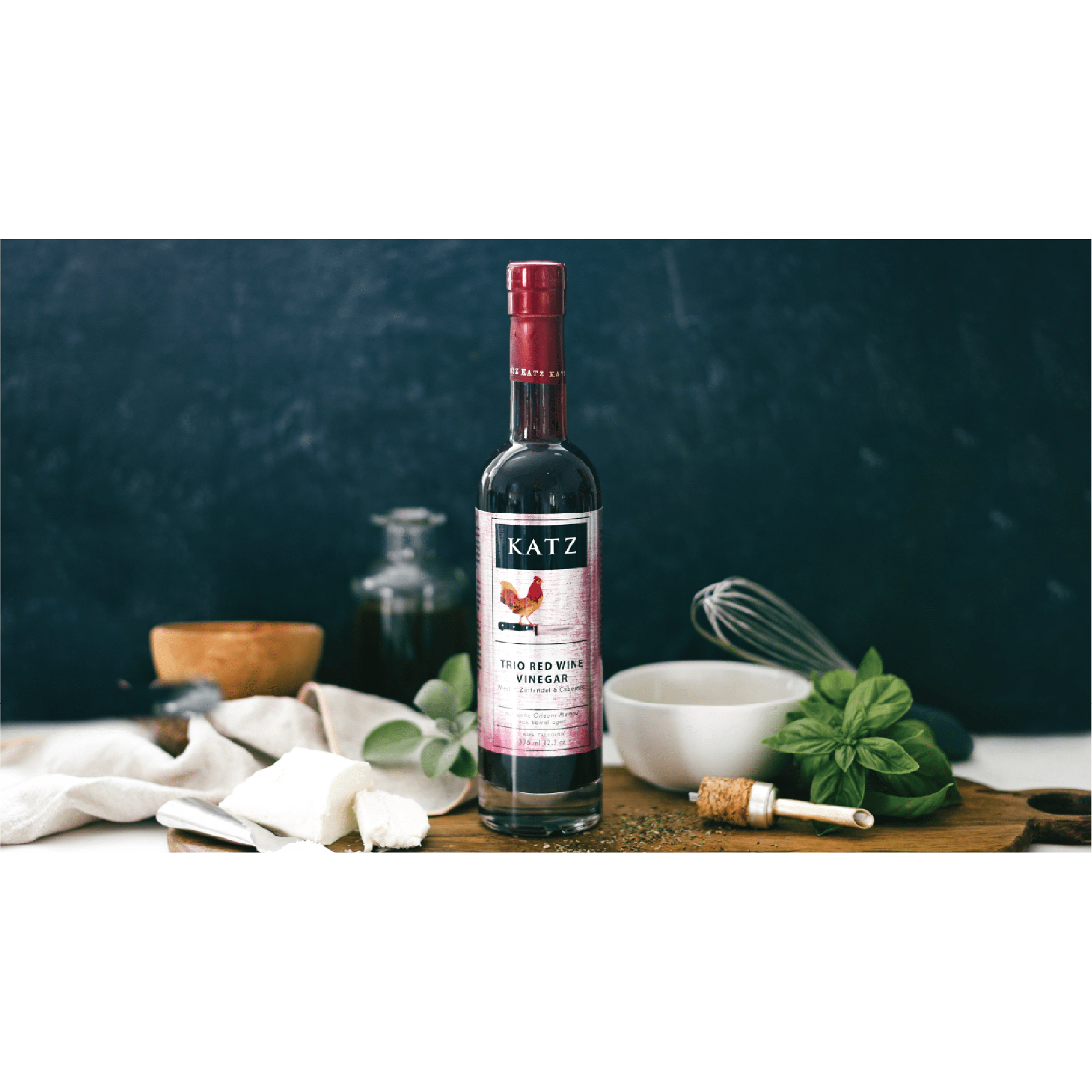 KATZ Farm - Trio Red Wine Vinegar - Vinegar - Frantoio Grove