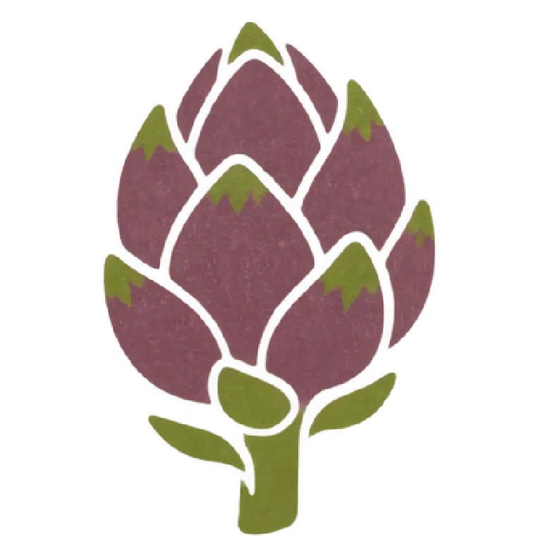 Artichoke tasting note illustration