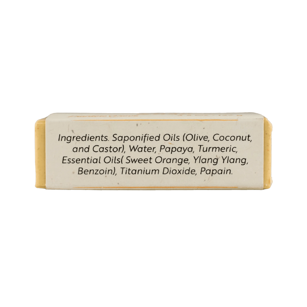 Papaya Turmeric Soap - Bar soap - Frantoio Grove
