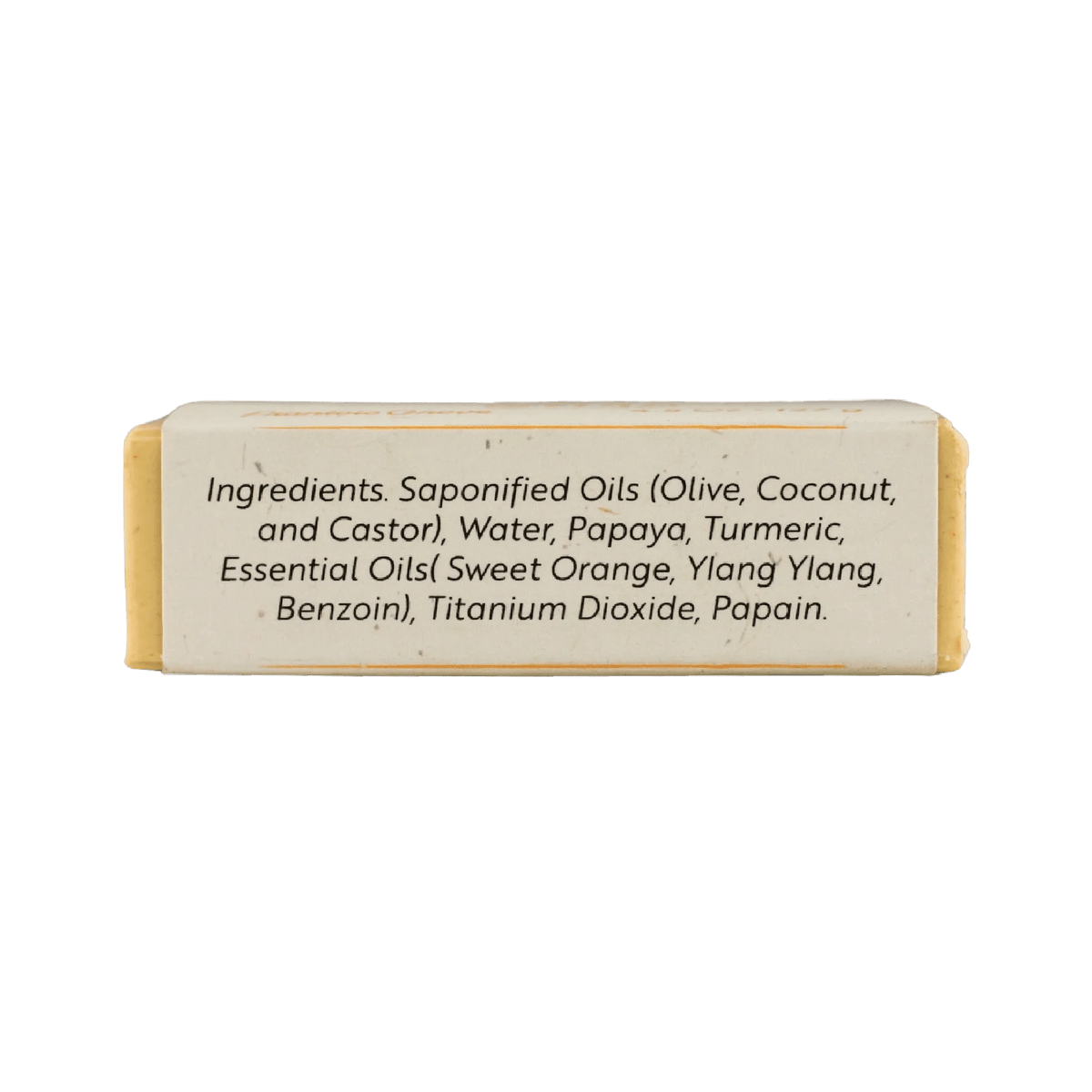 Papaya Turmeric Soap - Bar soap - Frantoio Grove