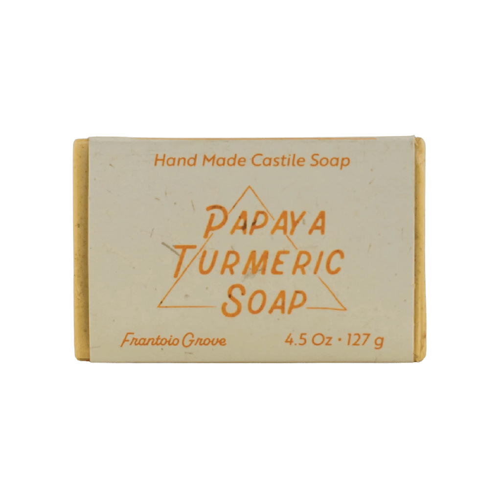 Papaya Turmeric Soap - Bar soap - Frantoio Grove