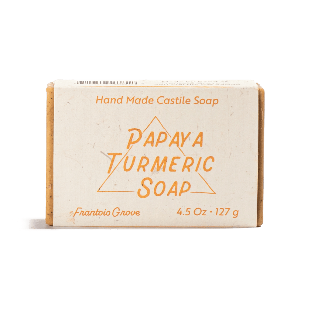 Papaya Turmeric Soap - Bar soap - Frantoio Grove