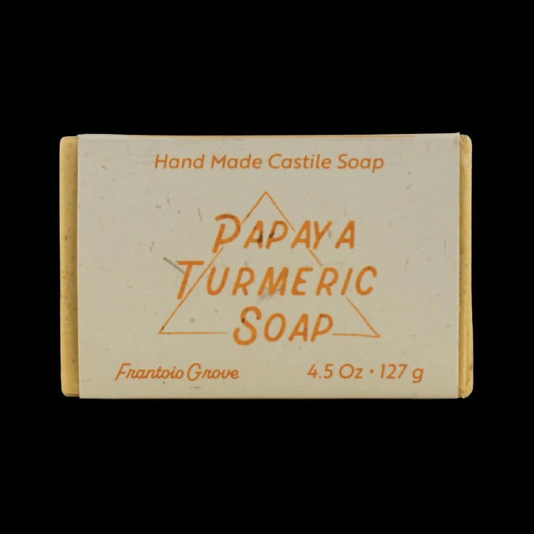 Papaya Turmeric Soap - Bar soap - Frantoio Grove