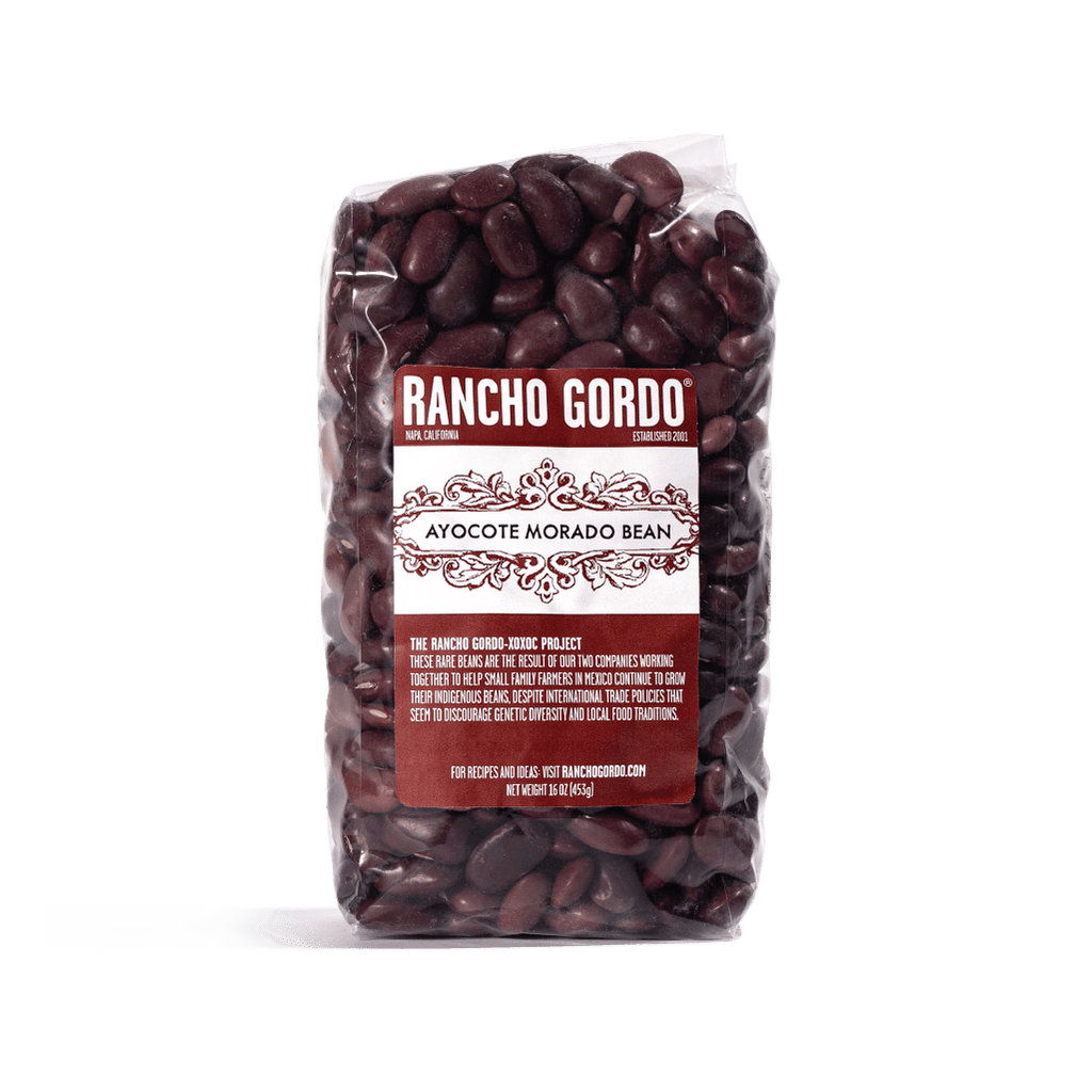 Rancho Gordo - Ayocote Morado - Heirloom Bean - Dry Beans - Frantoio Grove