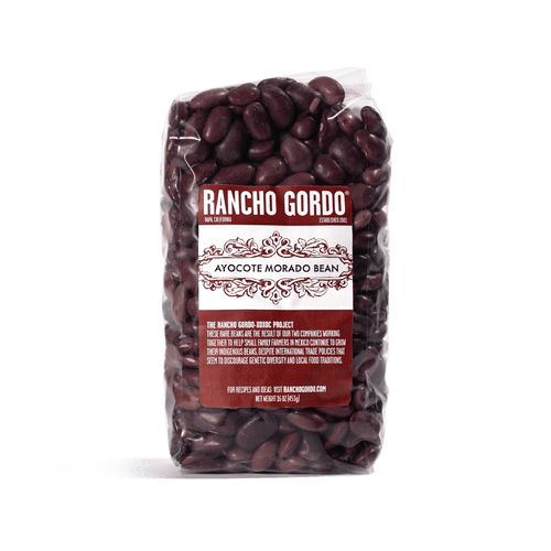 Rancho Gordo - Ayocote Morado - Heirloom Bean - Dry Beans - Frantoio Grove