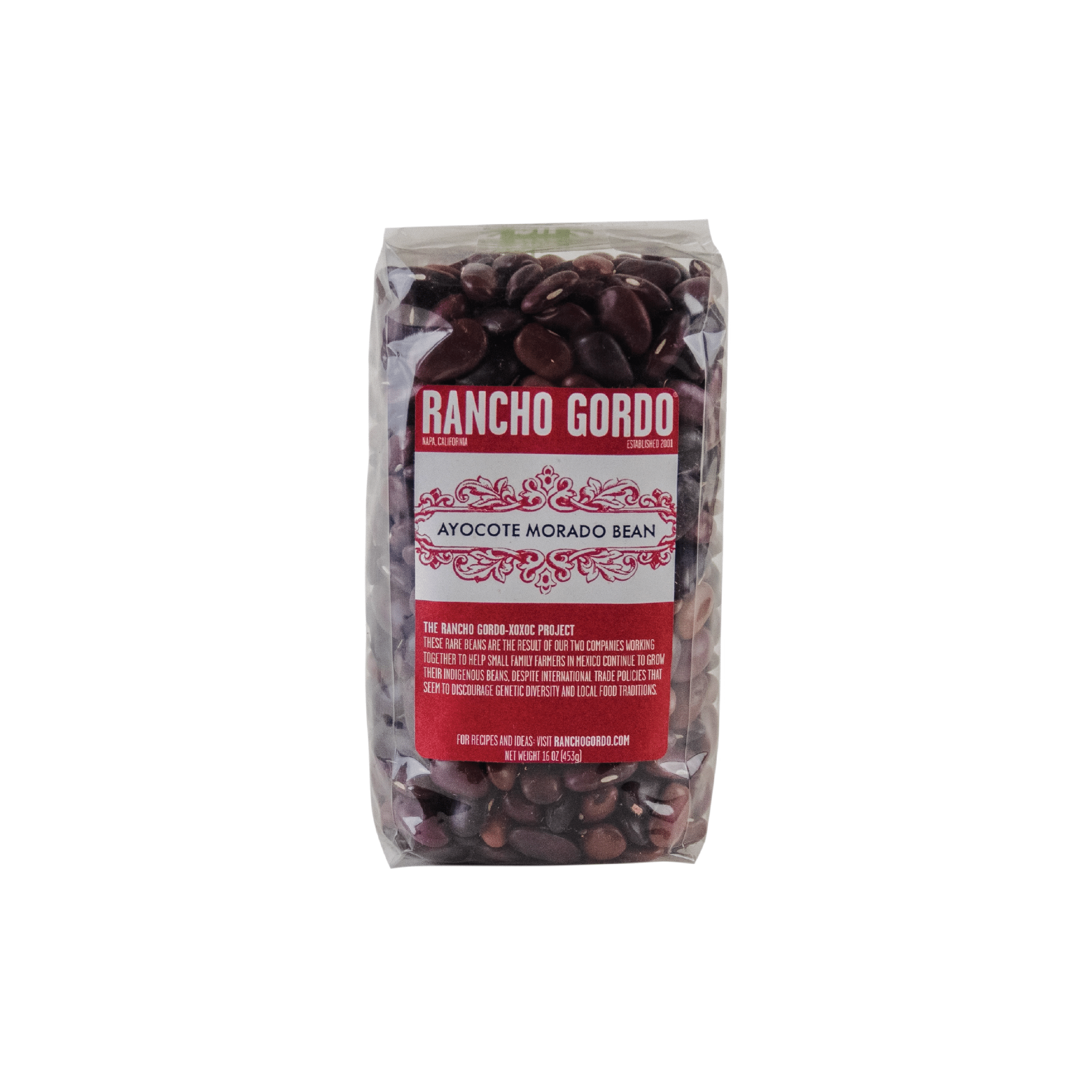 Rancho Gordo - Ayocote Morado - Heirloom Bean - Dry Beans - Frantoio Grove