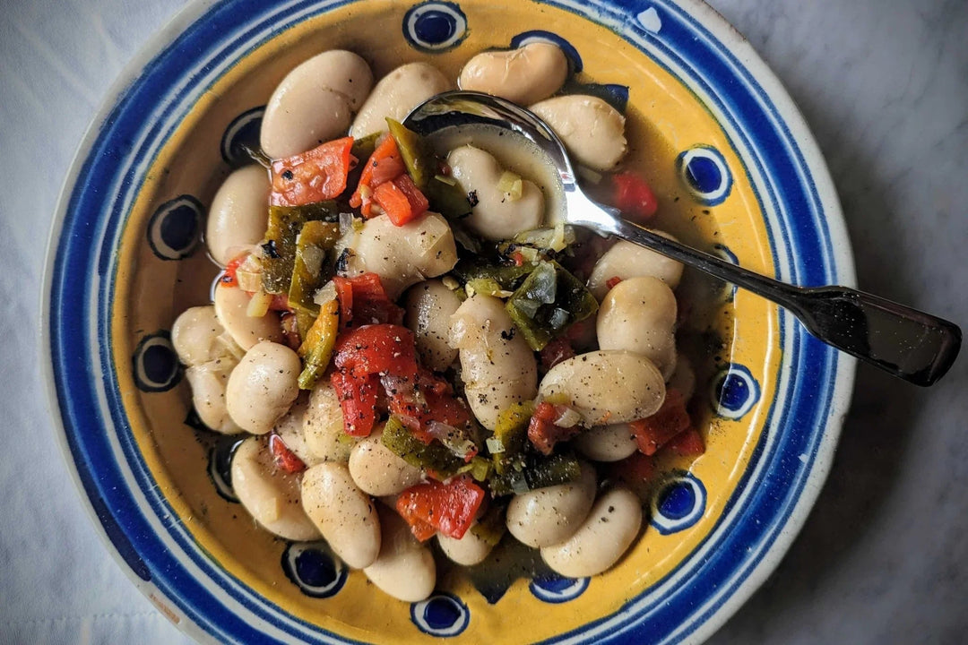 Rancho Gordo - California Corona - Heirloom Bean - Dry Beans - Frantoio Grove