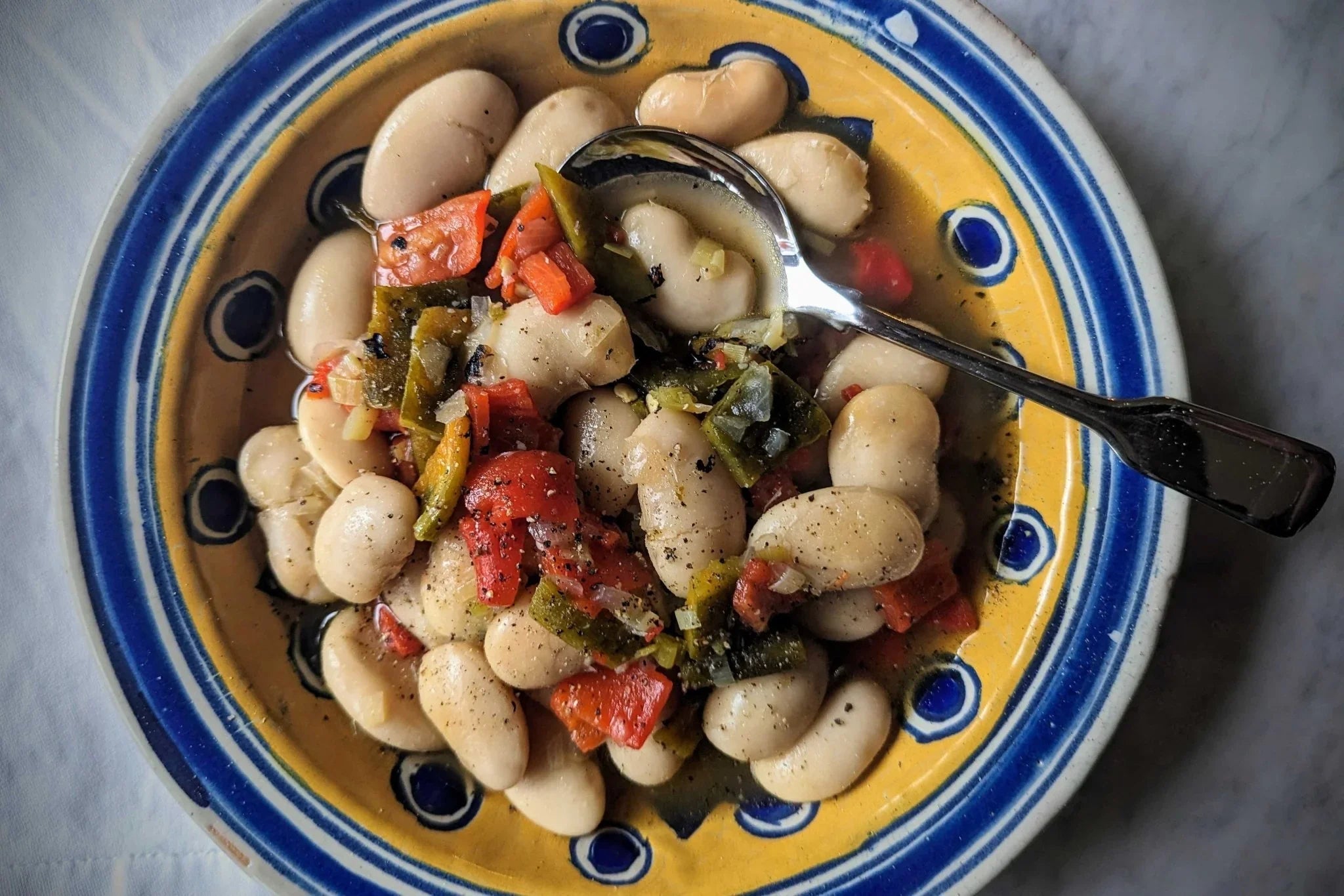 Rancho Gordo - California Corona - Heirloom Bean - Dry Beans - Frantoio Grove