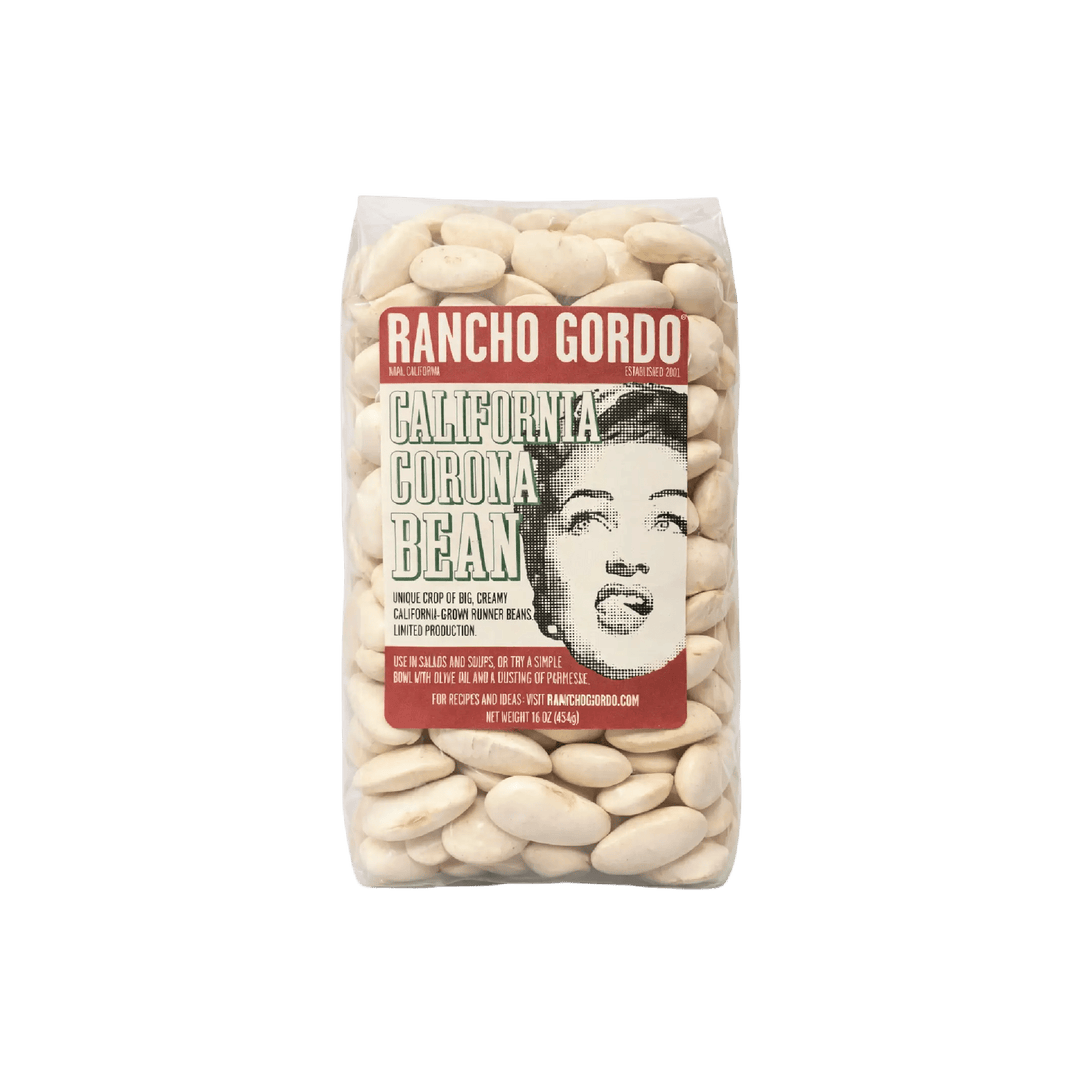 Rancho Gordo - California Corona - Heirloom Bean - Dry Beans - Frantoio Grove