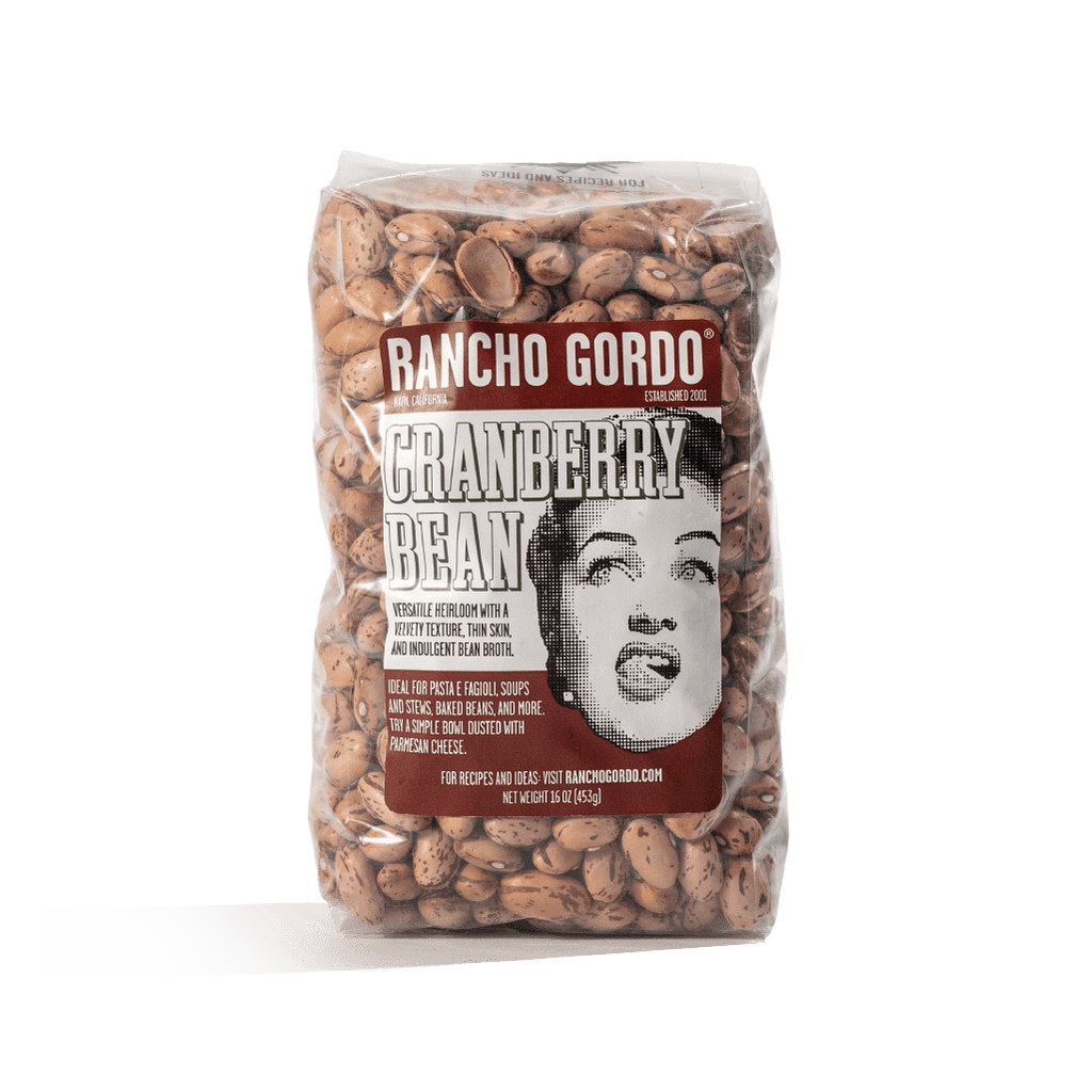 Rancho Gordo - Cranberry Bean - Heirloom Bean - Dry Beans - Frantoio Grove