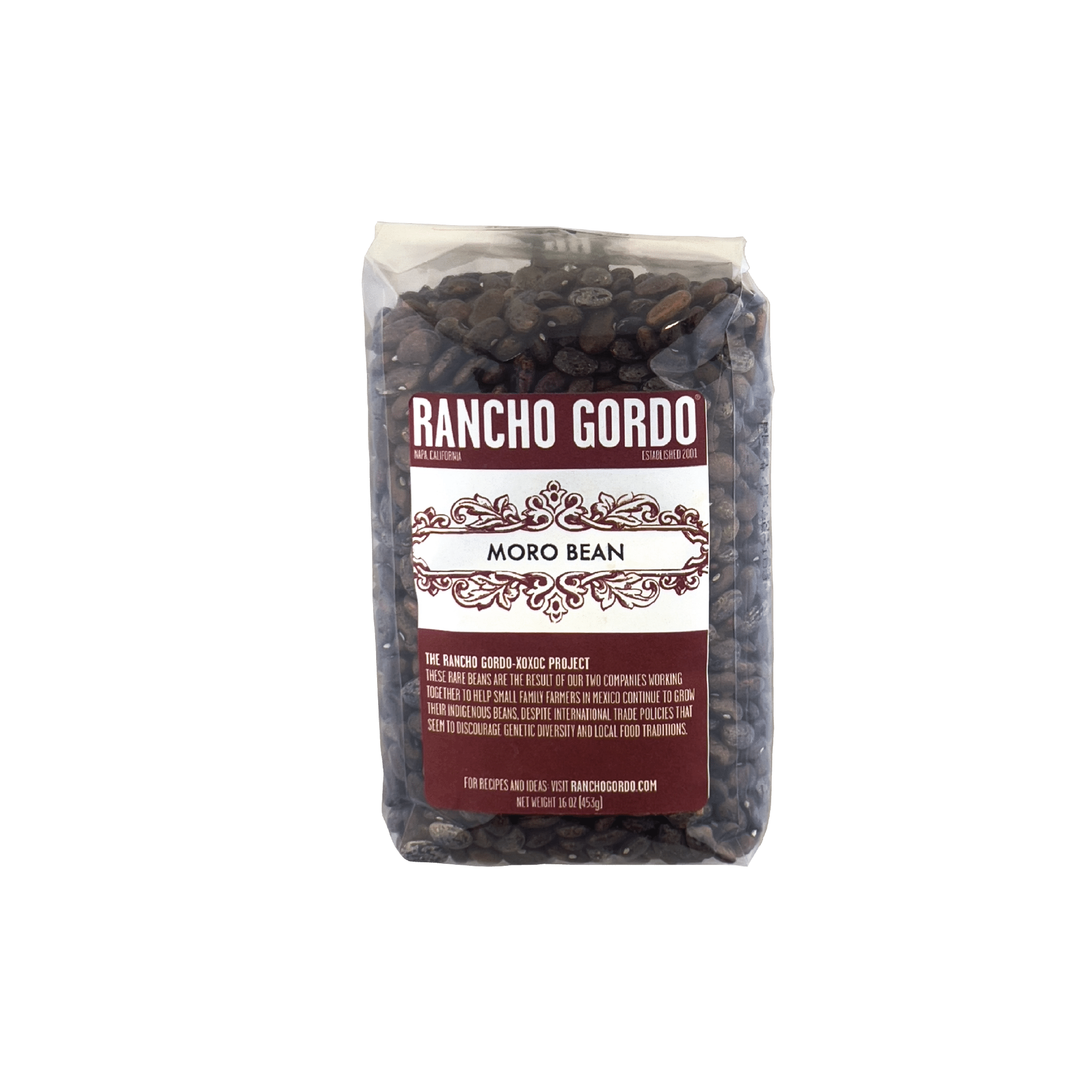 Rancho Gordo - Moro - Heirloom Bean - Dry Beans - Frantoio Grove