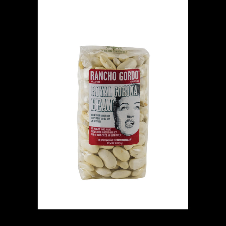 Rancho Gordo - Royal Corona - Heirloom Bean - Dry Beans - Frantoio Grove