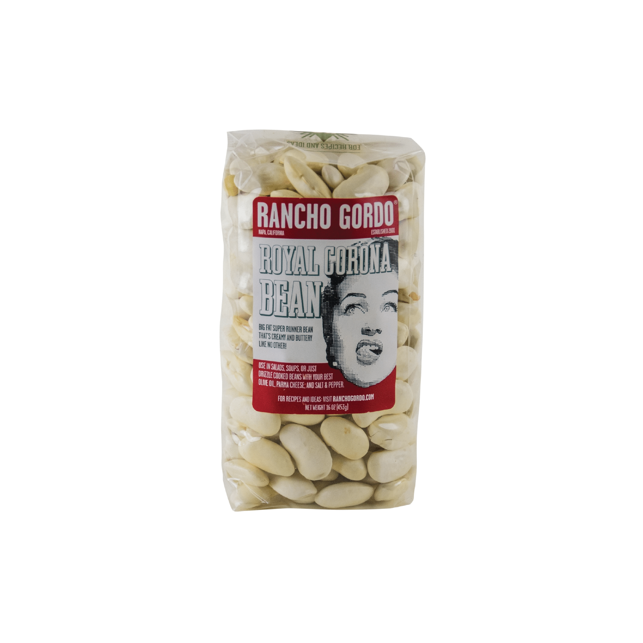 Rancho Gordo - Royal Corona - Heirloom Bean - Dry Beans - Frantoio Grove