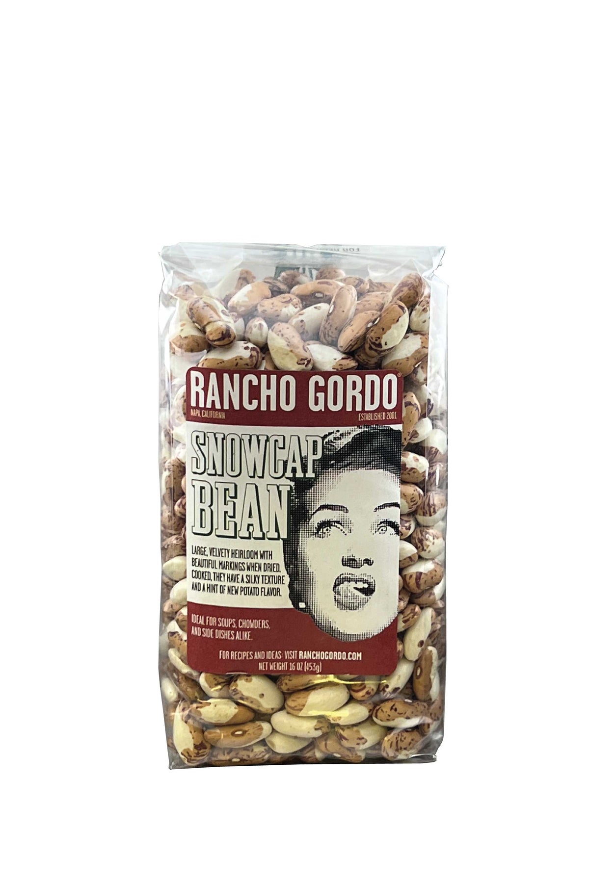 Rancho Gordo - Snowcap - Heirloom Bean - Dry Beans - Frantoio Grove