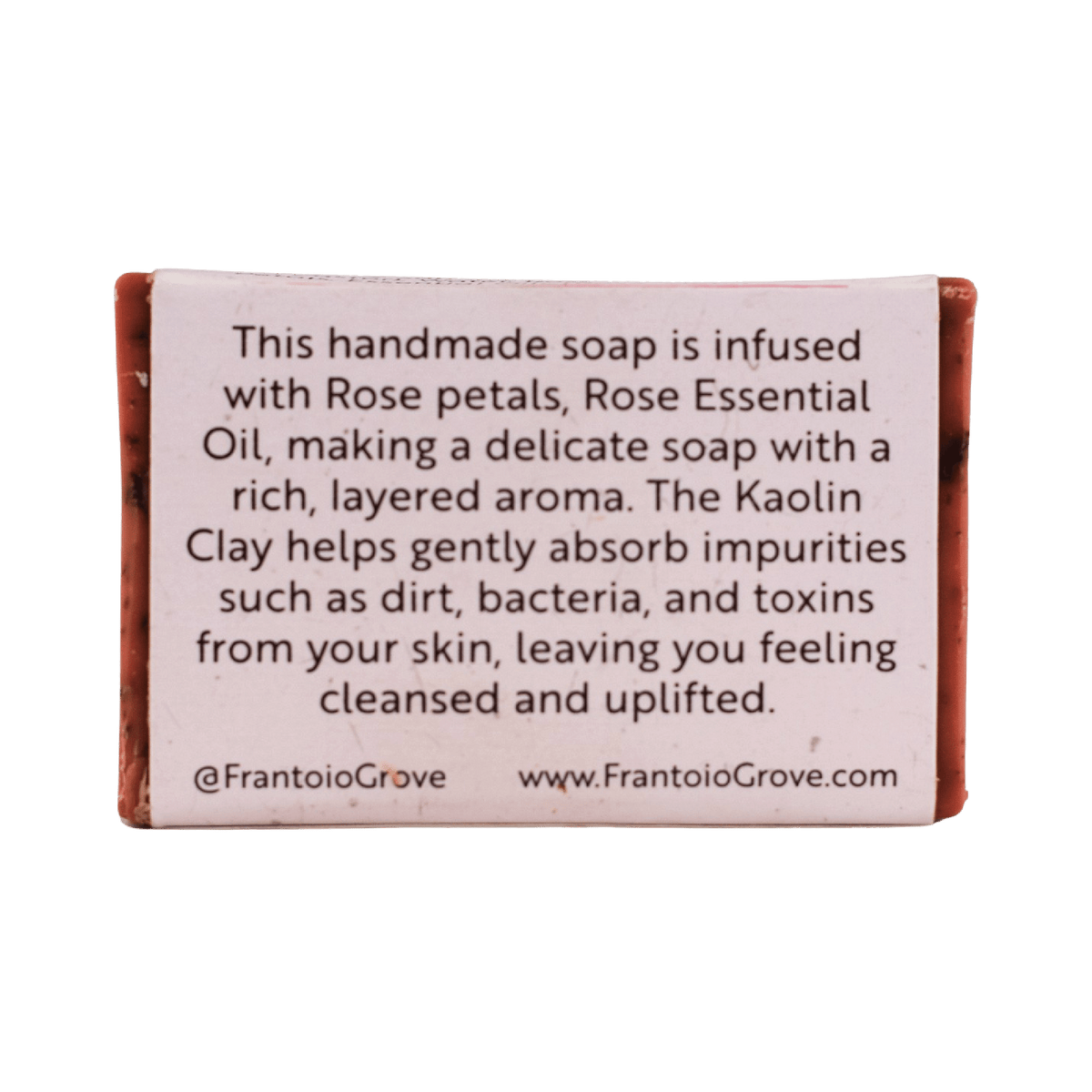 Rose Clay Soap - Bar soap - Frantoio Grove