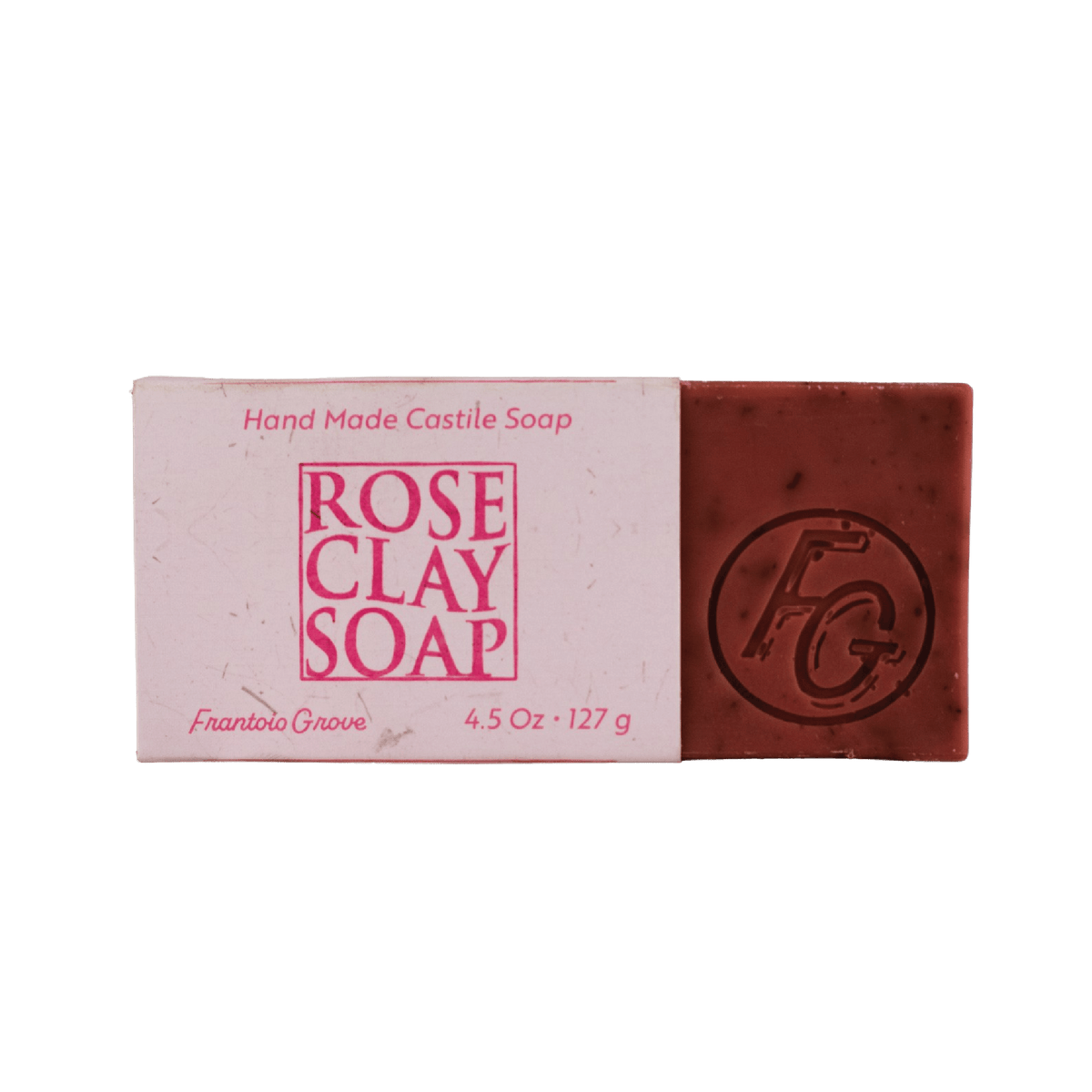 Rose Clay Soap - Bar soap - Frantoio Grove