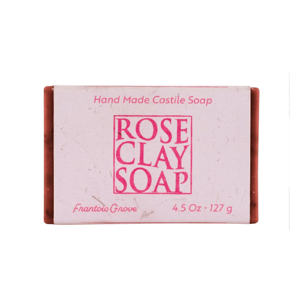 Rose Clay Soap – Frantoio Grove