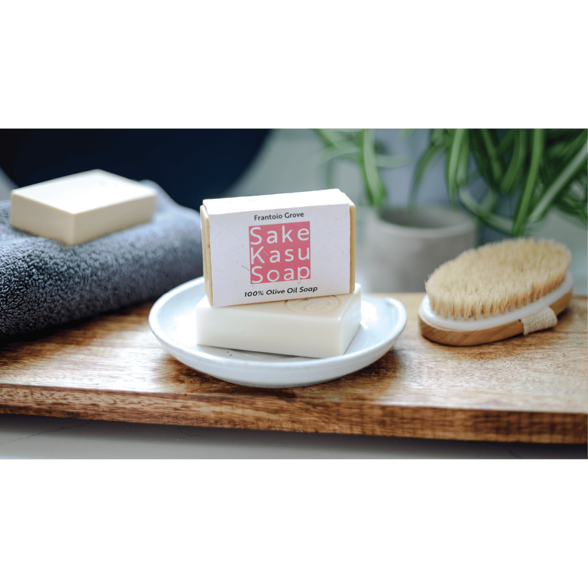 Sake Kasu Soap - Bar soap - Frantoio Grove