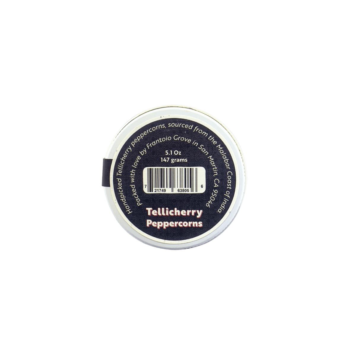Tellicherry Peppercorns - Spices - Frantoio Grove